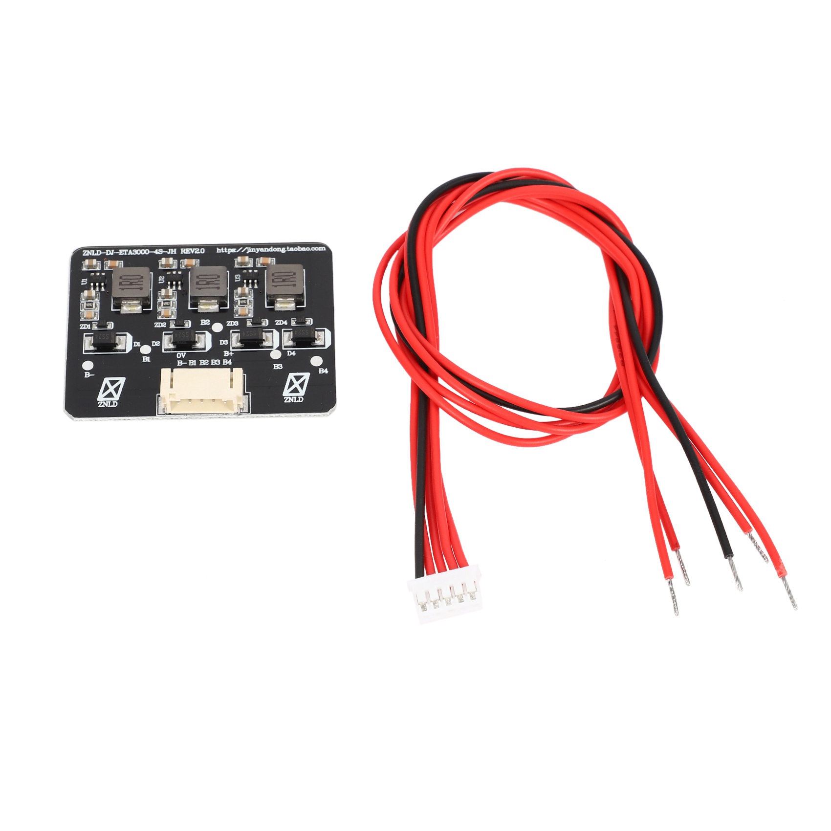 Battery Equalizer Balancer - สินค้ามาใหม่-1.2A 4S BMS บอร์ดปรับสมดุลแบตเตอรี่แบบแอคทีฟ Lifepo4 LTO