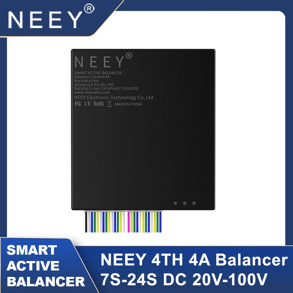 Battery Equalizer Balancer - Neey 24S 4A Balancer ที่ใช้งานอัจฉริยะ ebms