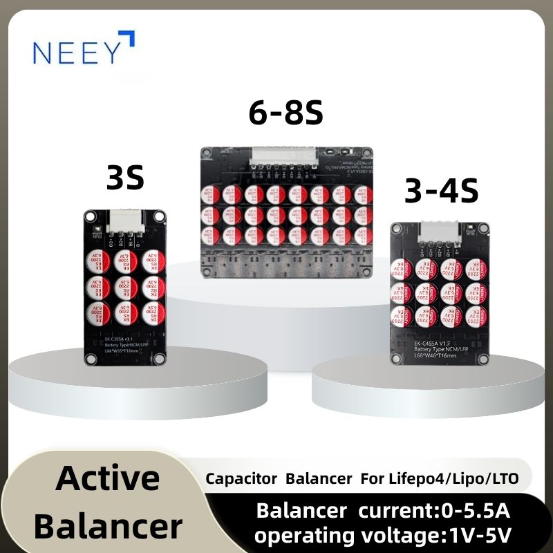 Battery Equalizer Balancer - อุปกรณ์ปรับสมดุลแบตเตอรี่แบบแอคทีฟ 5A สำหรับแบตเตอรี่ Lifepo4 Lipo LTO