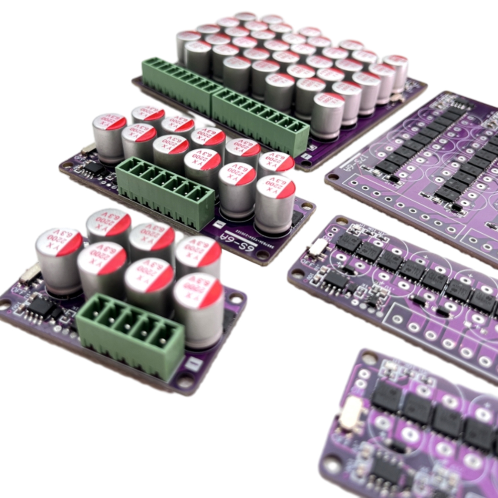 Battery Equalizer Balancer - อีควอไลเซอร์แบบแอคทีฟ 6A สำหรับแบตเตอรี่ลิเธียม Lifepo4 พร้อมระบบบาลานซ์ทั้งกลุ่ม ตัวเก็บประจุสำหรับถ่ายโอนพลังงาน
