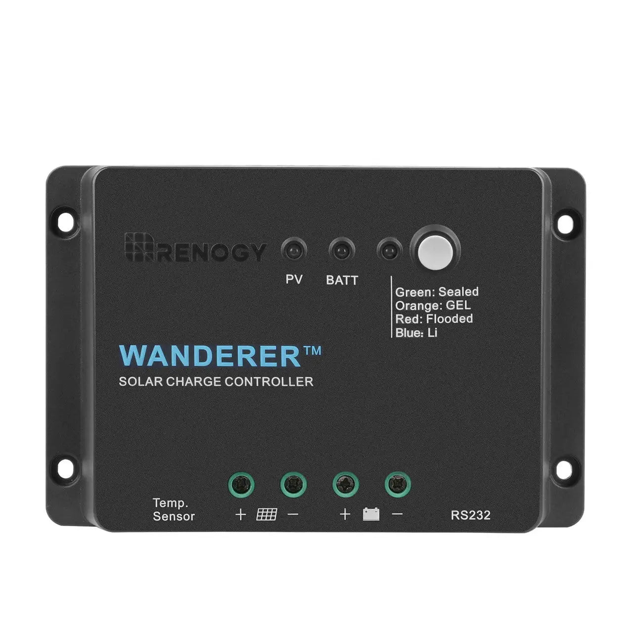 Renogy Controller Wanderer - ตัวควบคุมการชาร์จพลังงานแสงอาทิตย์ Renogy Wanderer Li 30A 12V