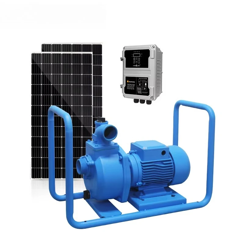 Solar Water Pump - ปั๊มน้ำพลังงานแสงอาทิตย์แบบ DC 2 แรงม้า 28 เมตร