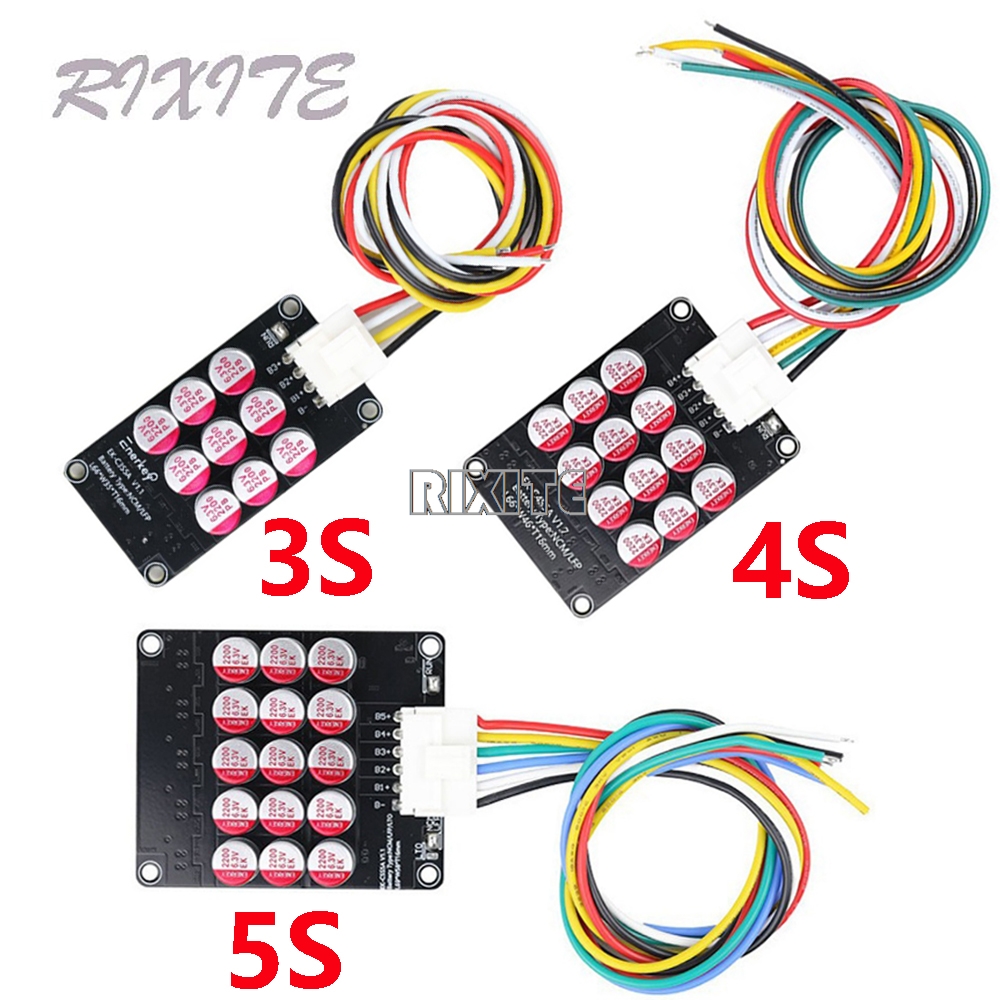 Battery Equalizer Balancer - อุปกรณ์ปรับสมดุลแบตเตอรี่แบบแอคทีฟ BMS 5A 3S 4S 5S
