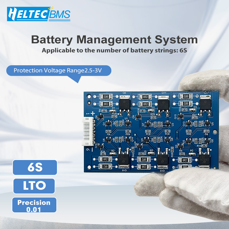 Battery Equalizer Balancer - แผงวงจรบาลานซ์ Heltec 6S LTO 2.7V/16V วงจรปรับสมดุล