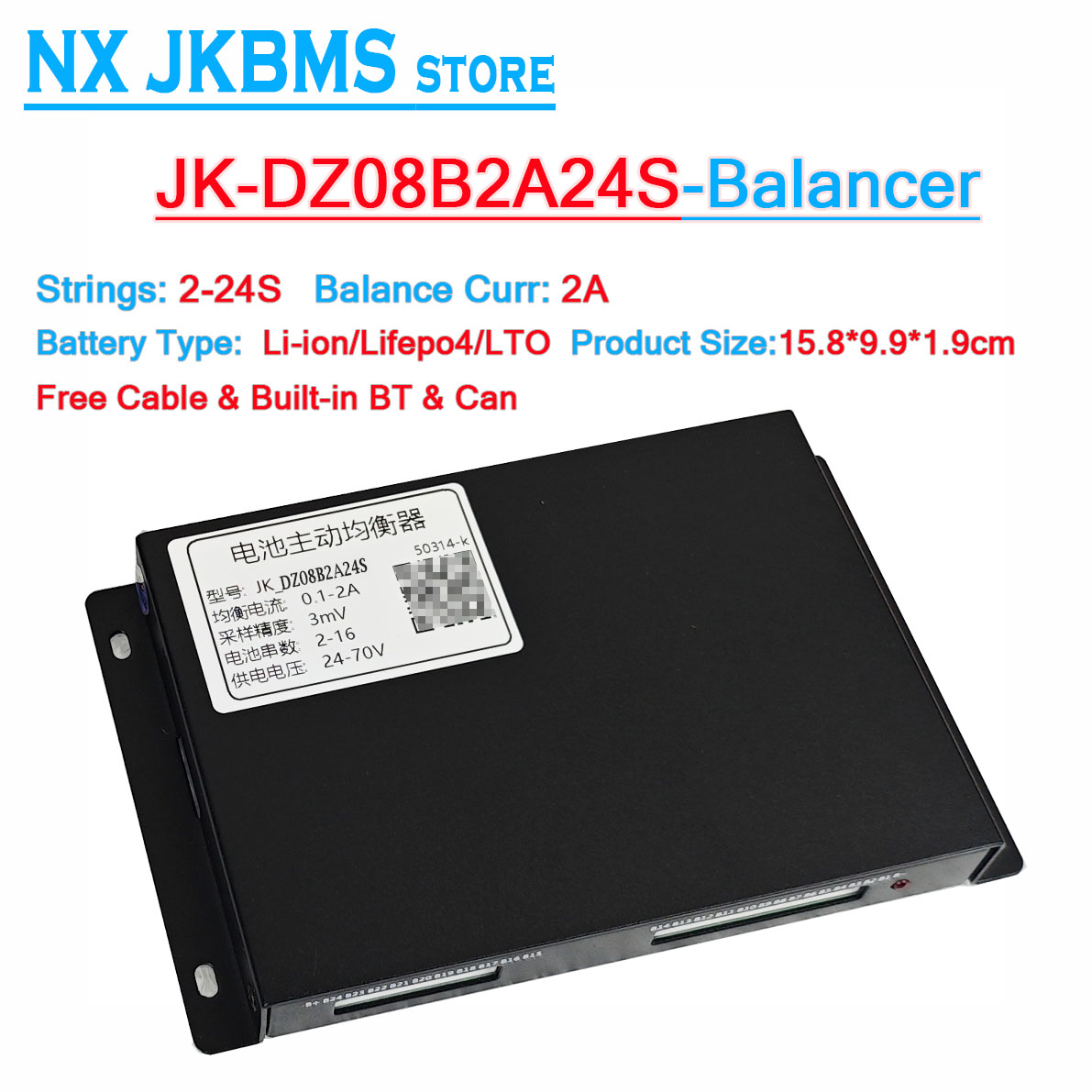 Jkbms Balancer B2A16S 2a JK 2s - Battery Equalizer Balancer บทวิจารณ์และราคา