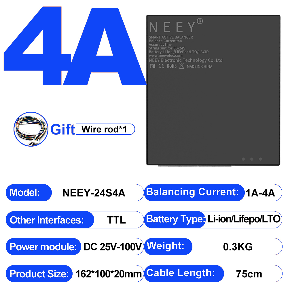 NEEY 4A แอคทีฟ บาลานเซอร์ สมาร - Battery Equalizer Balancer บทวิจารณ์และราคา