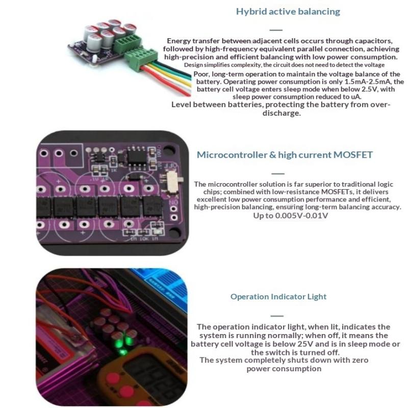 แบตเตอรี่ลิเธียม แอคทีฟอีควอไล - Battery Equalizer Balancer บทวิจารณ์และราคา