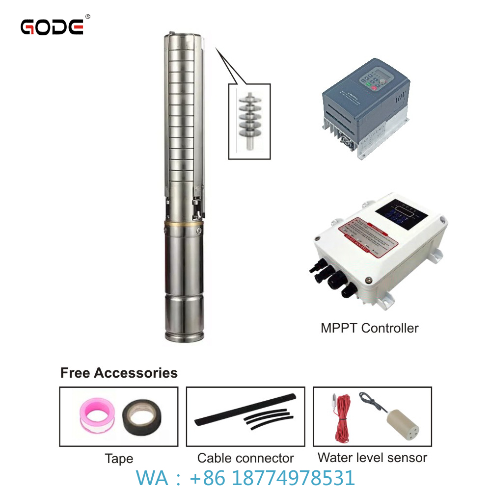 ปั๊มน้ำแบบแรงเหวี่ยง DC Solar  - Solar Water Pump บทวิจารณ์และราคา