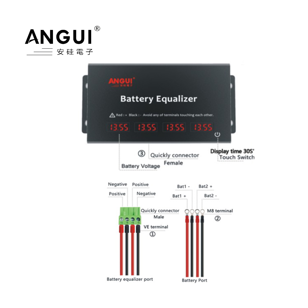 เครื่องปรับสมดุลแบตเตอรี่ ANGU - Battery Equalizer Balancer บทวิจารณ์และราคา
